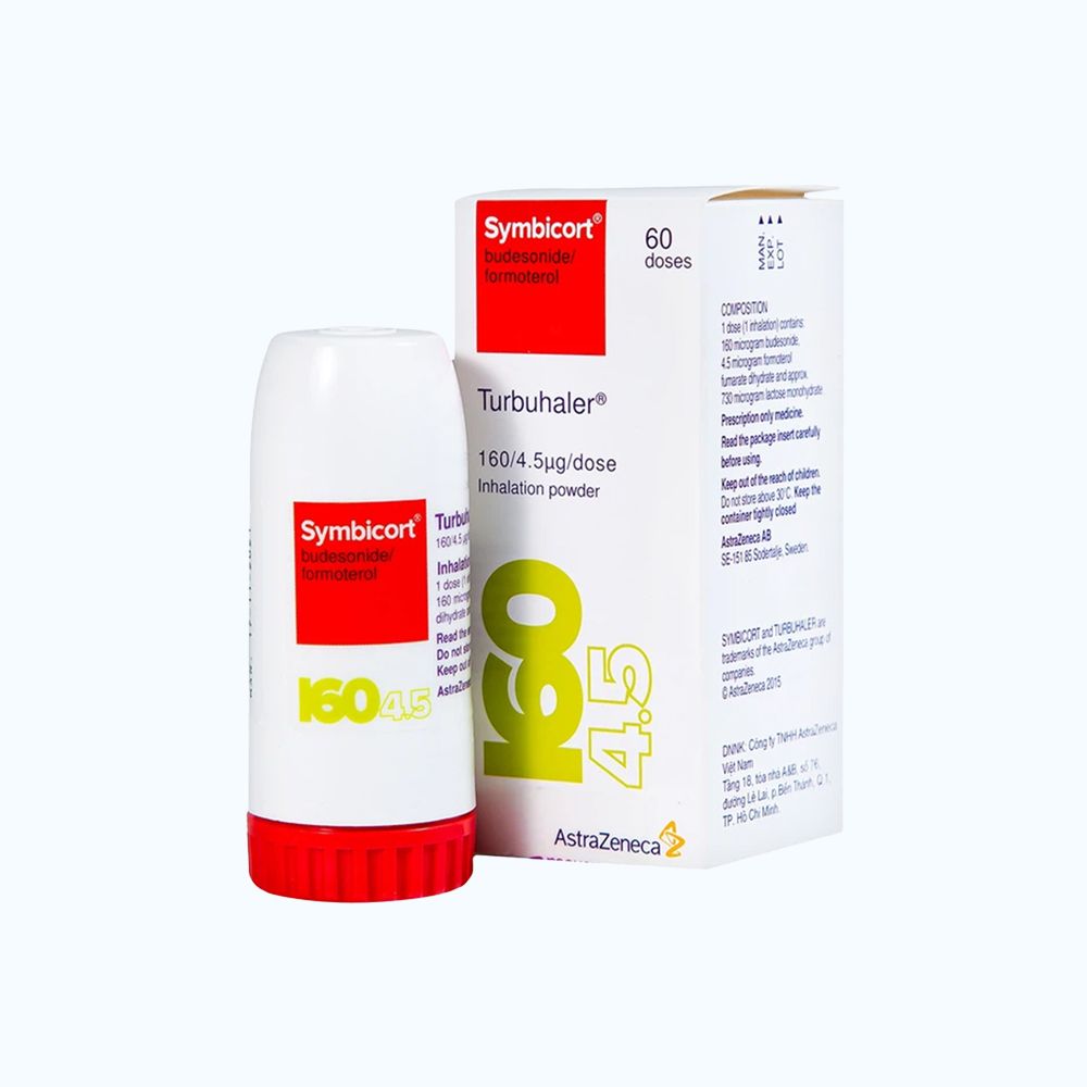Symbicort Turbuhaler là giải pháp xịt hít hiệu quả trong điều trị hen suyễn và bệnh phổi
