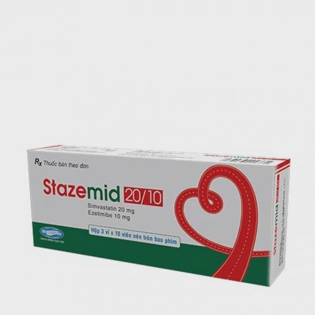 Stazemid 20/10 (3 vỉ x 10 viên/hộp)