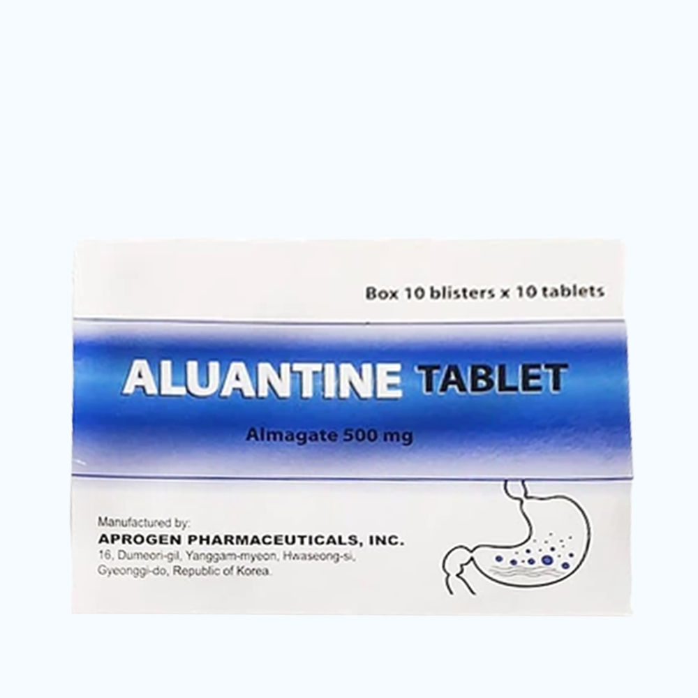 Người bệnh nên nhai kỹ viên thuốc Aluantine trước khi nuốt để tăng hiệu quả