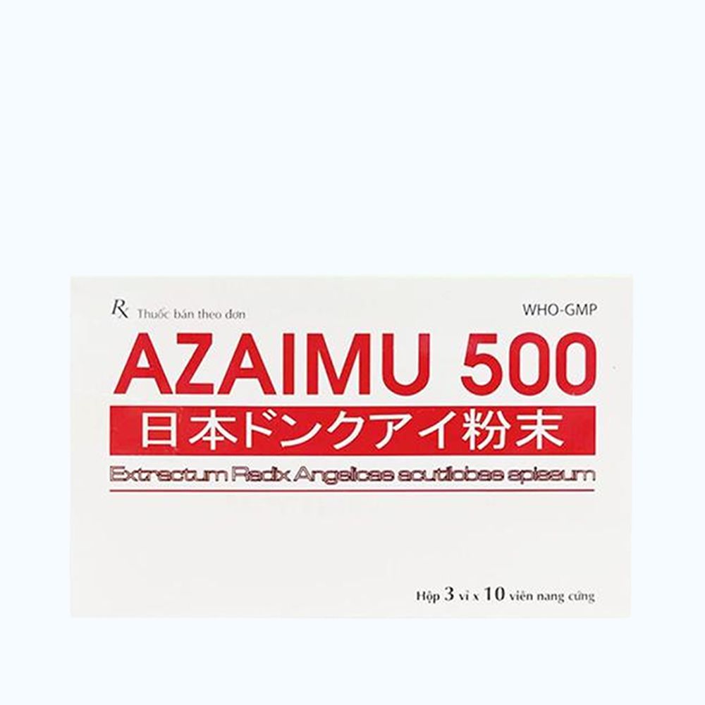 Azaimu 500 (3 Vỉ x 10 Viên)