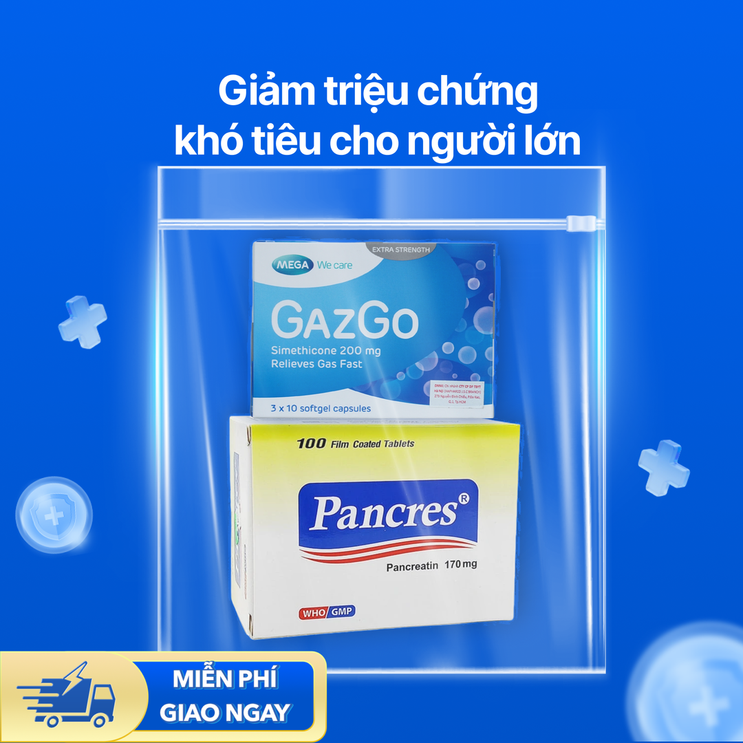 Sản phẩm hỗ trợ tiêu hóa chứa enzym được sử dụng đúng hướng dẫn. 
