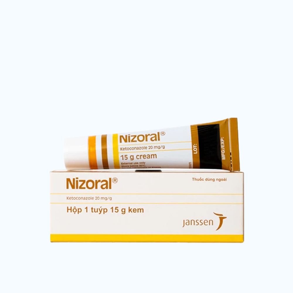 Nizoral giúp dứt điểm nhanh các triệu chứng ngứa ngáy, bong tróc do lác đồng tiền, lang ben và nấm kẽ 