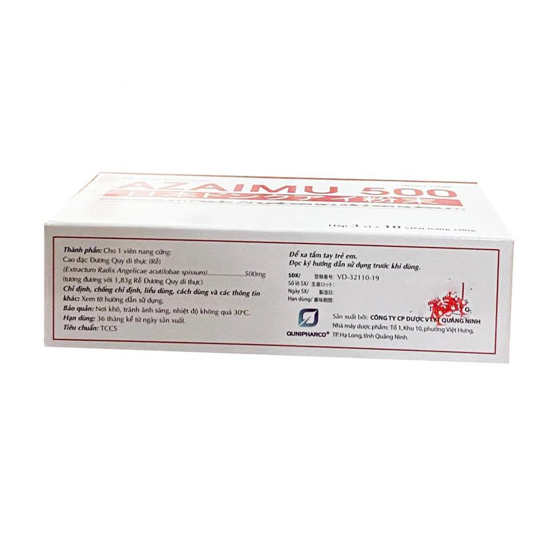 Azaimu 500 (3 Vỉ x 10 Viên)