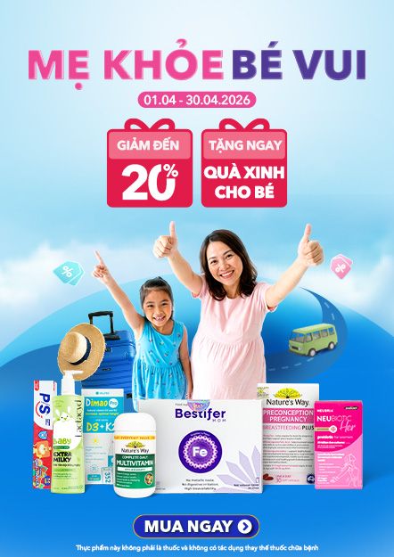 Pharmacity đồng hành cùng sức khỏe bé gái họ Võ bằng những sản phẩm tăng cường đề kháng chính hãng 