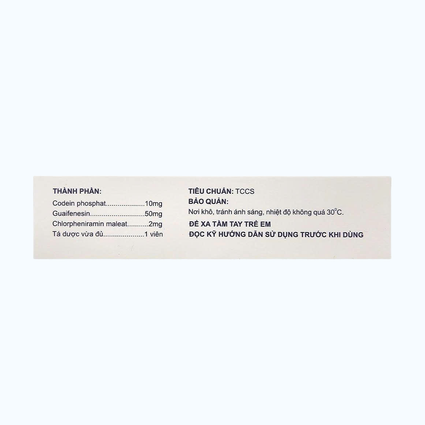 Codeforte Nam Hà (Hộp 2 vỉ x 10 viên)