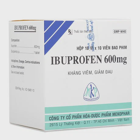 Tuyệt đối không dùng Ibuprofen khi mắc sốt xuất huyết.