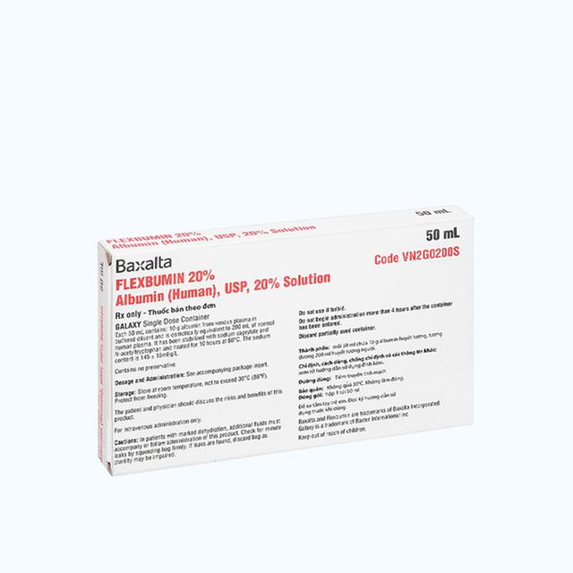 Foxifuse Inj Flexbumin 20% Inj (Tui 50ml)