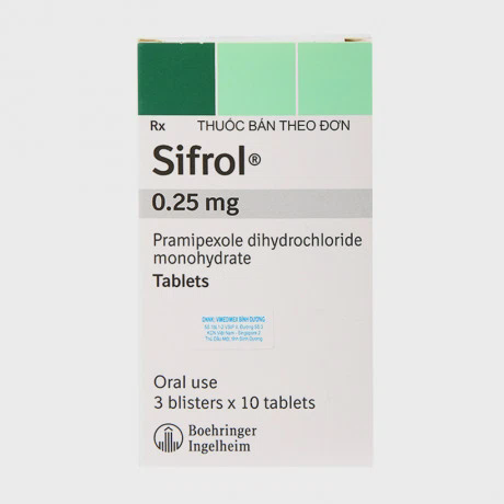 MUA VIÊN NÉN SIFROL 0.25 MG TẠI CÁC NHÀ THUỐC LỚN TRÊN TOÀN QUỐC