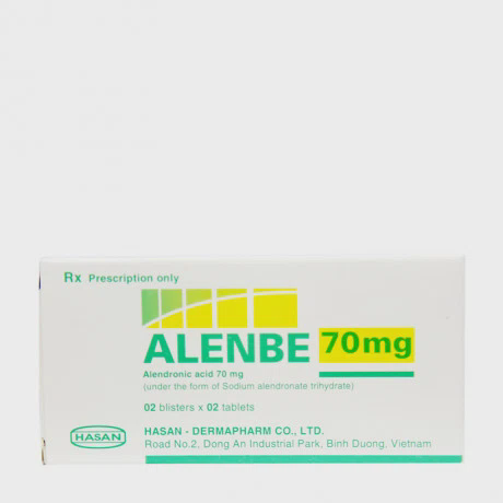 Viên nén Alenbe 70mg điều trị loãng xương ở phụ nữ sau mãn kinh 