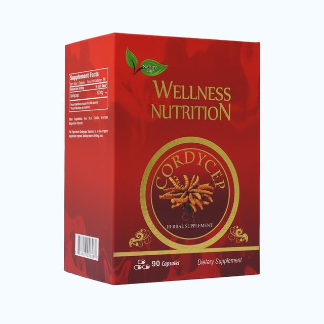 Wellness Nutrition Cordyceps Đông Trùng Hạ Thảo (Hộp 90 viên)