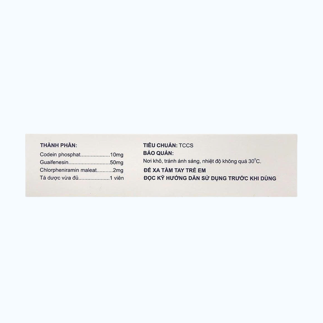 Codeforte Nam Hà (Hộp 2 vỉ x 10 viên)