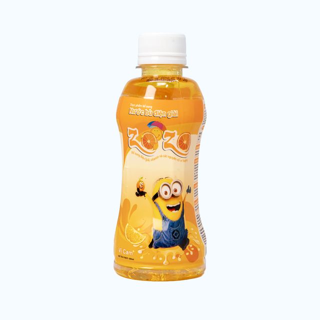 Nước uống bù điện giải ZOZO hương cam (250ml)