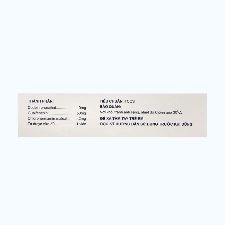 Codeforte Nam Hà (Hộp 2 vỉ x 10 viên)