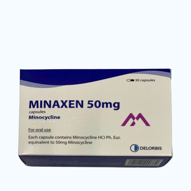 Minaxen 50MG Delorbis (Hộp 3 vỉ x 10 viên)