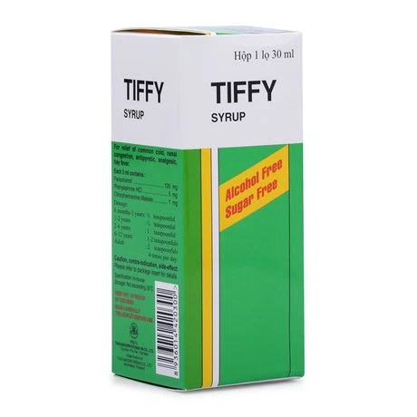 Tiffy là sự kết hợp dược chất hiệu quả cho các triệu chứng cảm cúm