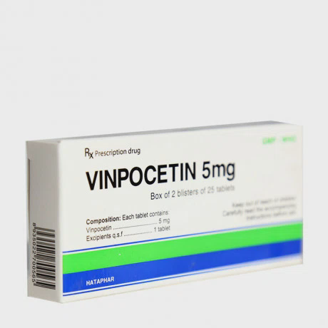 THUỐC VINPOCETIN DƯỢC HÀ TÂY BAO GÓI ĐƠN GIẢN IN CHỮ RÕ RÀNG