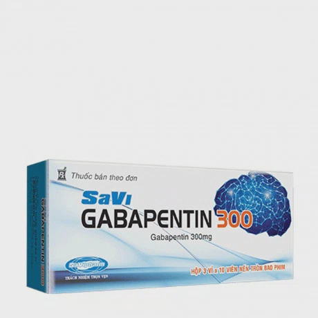 GIÁ THUỐC GABAPENTIN 300MG SAVI CHO NGƯỜI LỚN ĐIỀU TRỊ ĐỘNG KINH VÀ ĐAU THẦN KINH