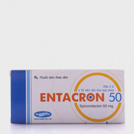 Entakon R Tab Entacron 50 (Hộp 3 vỉ x 10 viên)