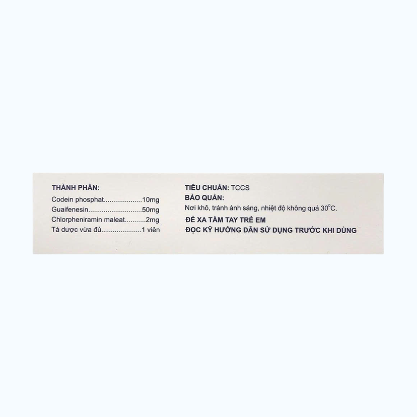 Codeforte Nam Hà (Hộp 2 vỉ x 10 viên)