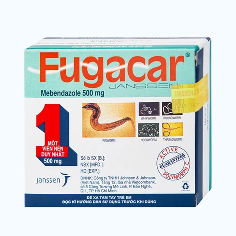 Viên nén Fugacar 500mg 