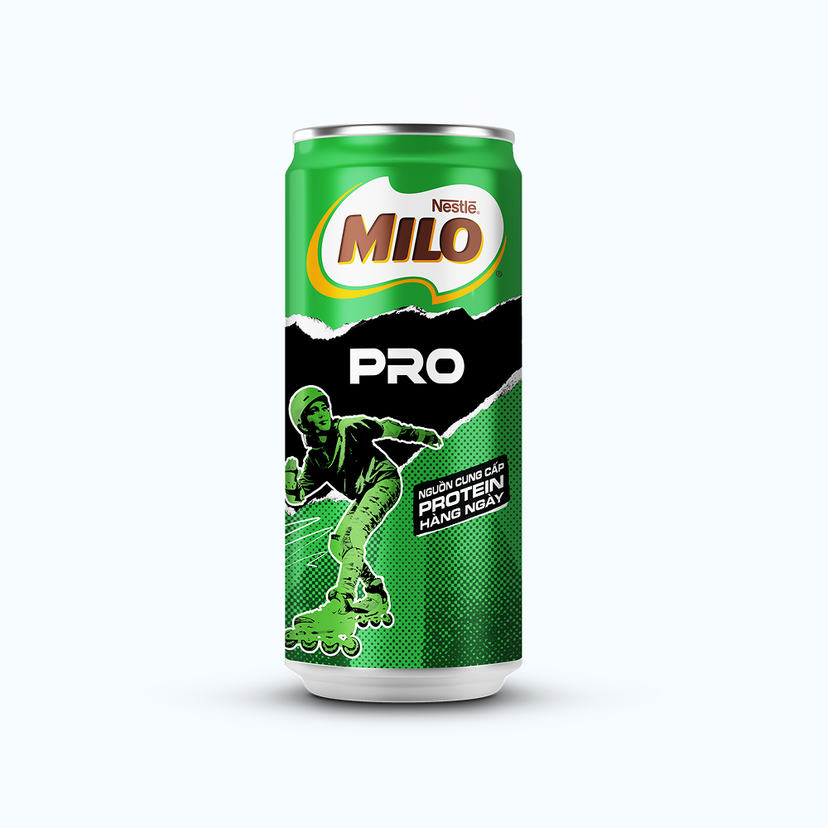 Nước uống MILO lúa mạch lon