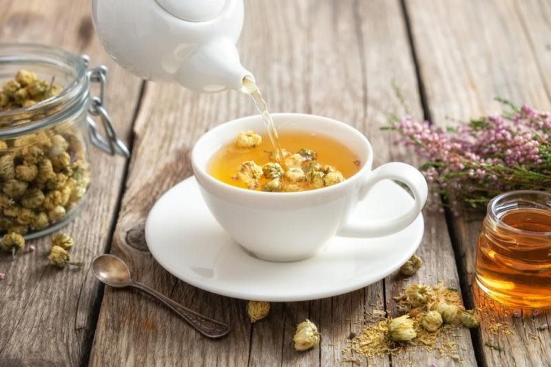 Hoa hồng được dùng làm trà