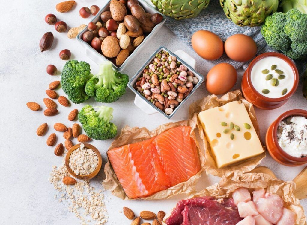 Hình minh họa dinh dưỡng cho người tiểu đường