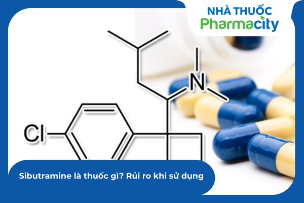 Sibutramine là thuốc gì? Rủi ro khi sử dụng