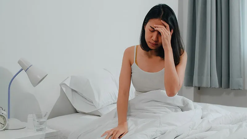 Thay đổi nội tiết kèm theo rối loạn giấc ngủ 