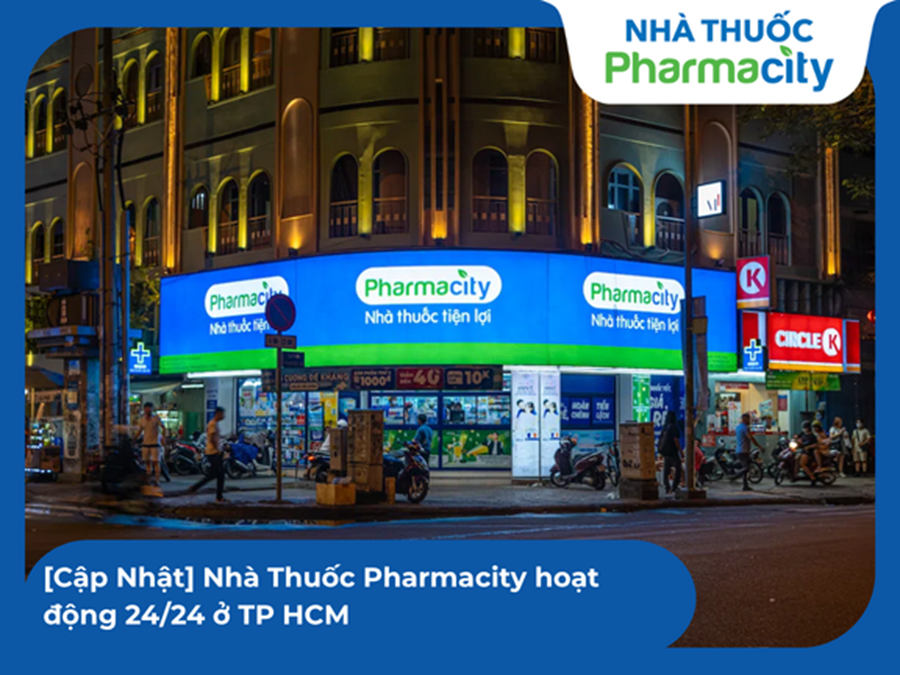QUẦY THUỐC KHANG TRANG TẠI THÀNH PHỐ HỒ CHÍ MINH PHỤC VỤ MỌI THỜI ĐIỂM