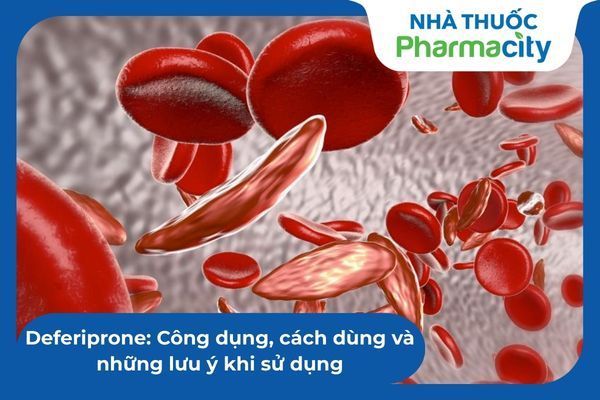 Deferiprone: Công dụng, cách dùng và những lưu ý khi sử dụng