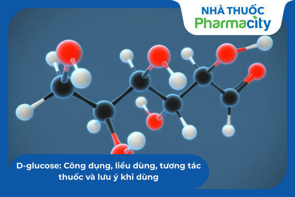 Hoạt chất ghucose được sử dụng rộng rãi trong các phác đồ điều trị cấp cứu và nuôi dưỡng 