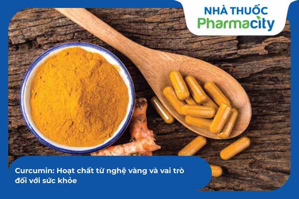 Curcumin trong nghệ là hoạt chất quý giúp hỗ trợ niêm mạc dạ dày và nâng cao sức đề kháng. 
