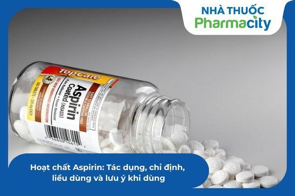 Aspirin được bào chế dưới nhiều hàm lượng khác nhau phục vụ cho từng mục đích điều trị 