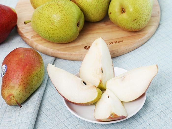 Các hoạt chất vitamin và khoáng chất mang lại công dụng chính của lê cho hệ hô hấp (Nguồn: Sưu tầm)