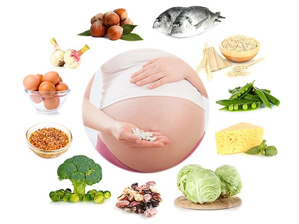Thực phẩm giàu sắt giúp mẹ bầu bị cường giáp cải thiện tình trạng thiếu máu