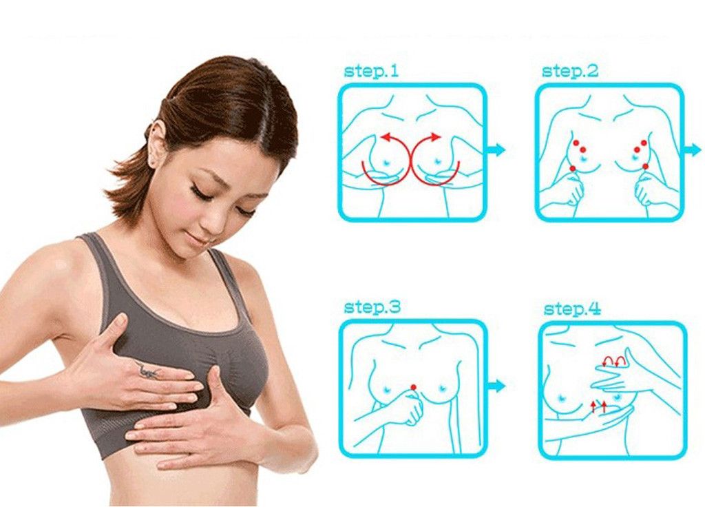 Thực hiện các động tác massage ngực nhẹ nhàng theo chuyển động tròn để kích thích mô mỡ phát triển