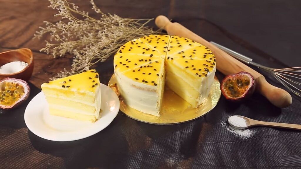 Minh hoạ về bánh chanh dây không đường