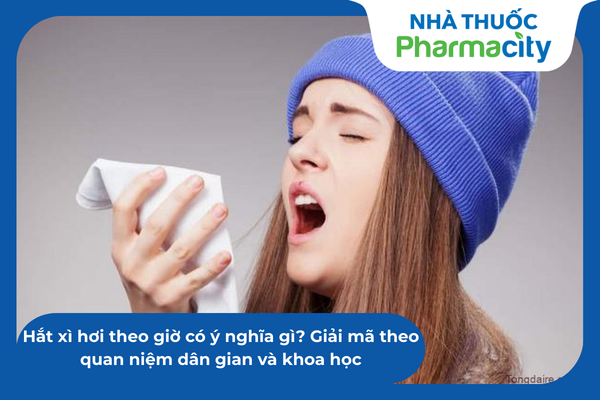 Nguyên nhân hắt hơi thường gặp theo khoa học