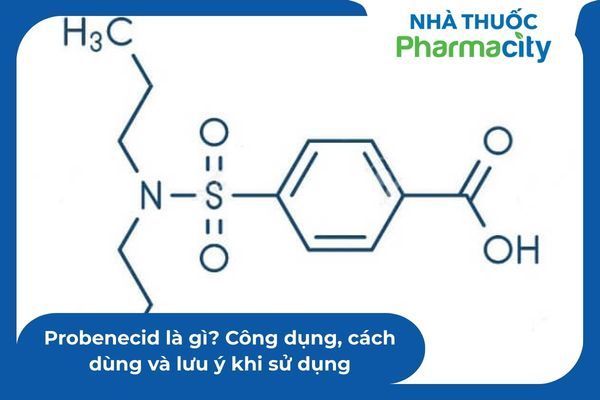 Probenecid là gì? Công dụng, cách dùng và lưu ý khi sử dụng