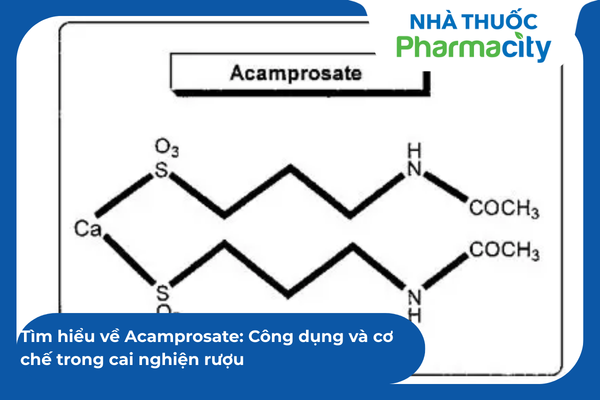 Tìm hiểu về Acamprosate: Công dụng và cơ chế trong cai nghiện rượu