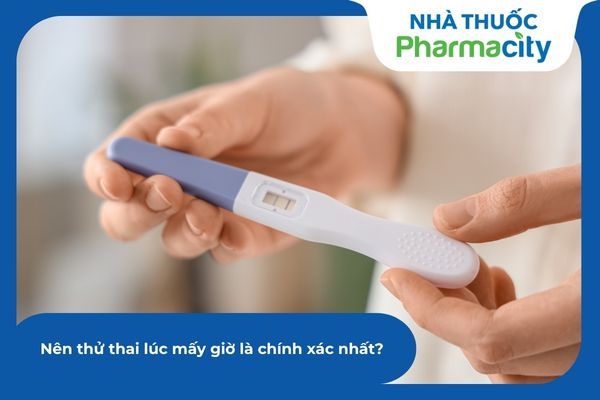 Thử que thử thai vào buổi sáng sau khi chậm kinh để có kết quả chẩn đoán chính xác nhất 