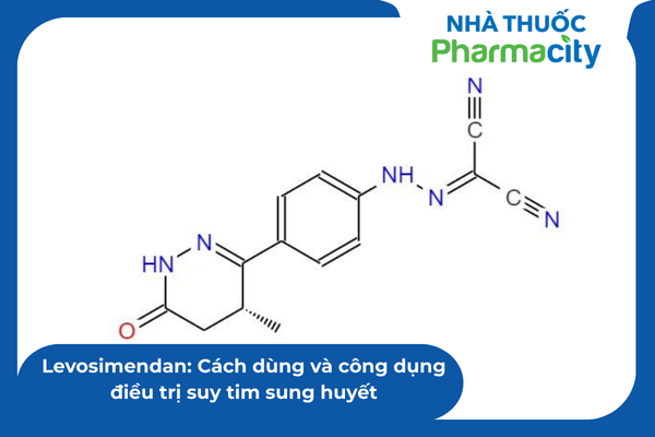 Levosimendan: Cách dùng và công dụng điều trị suy tim sung huyết