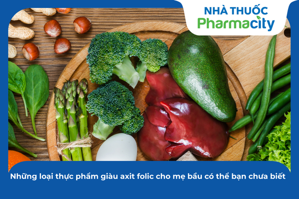Chế độ dinh dưỡng giàu acid folic giúp hỗ trợ quá trình tạo máu tự nhiên của cơ thể