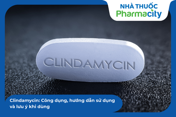 Minh họa thuốc Clindamycin và hướng dẫn sử dụng kháng sinh an toàn